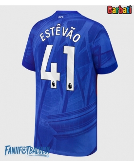 Chelsea Estevao Willian #41 Tricou Fotbal Replică 2025-26 Barbati Acasa